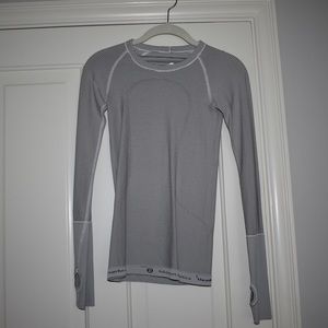 Lululemon Striped Long Sleeve Shirt